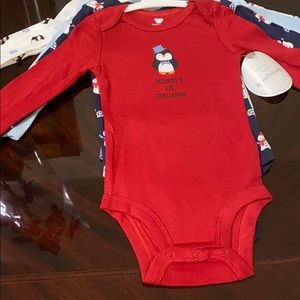 Bodysuits set of 4 new